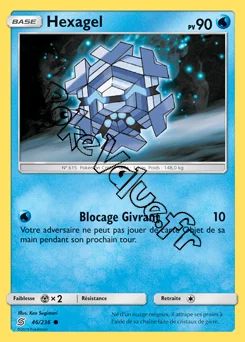 Carte Pokémon Hexagel n°46 de la série Harmonie des Esprits