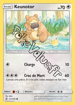 Carte Pokémon Keunotor n°171 de la série Harmonie des Esprits