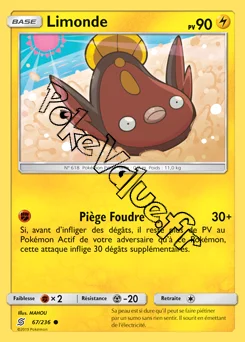 Carte Pokémon Limonde n°67 de la série Harmonie des Esprits