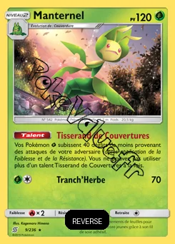Carte Pokémon Manternel Reverse n°9 de la série Harmonie des Esprits