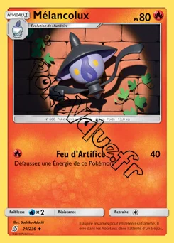 Carte Pokémon Mélancolux n°29 de la série Harmonie des Esprits