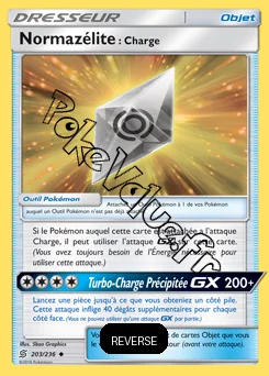 Carte Pokémon Normazélite : Charge Reverse n°203 de la série Harmonie des Esprits