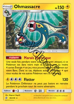 Carte Pokémon Ohmassacre n°66 de la série Harmonie des Esprits