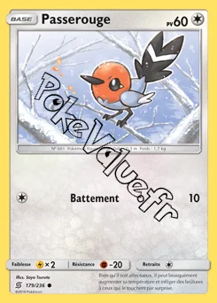 Carte Pokémon Passerouge n°179 de la série Harmonie des Esprits
