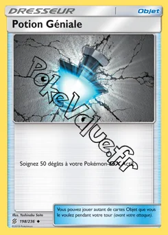 Carte Pokémon Potion Géniale n°198 de la série Harmonie des Esprits