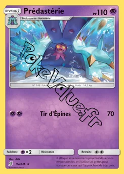 Carte Pokémon Prédastérie n°97 de la série Harmonie des Esprits
