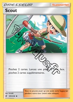 Carte Pokémon Scout n°189 de la série Harmonie des Esprits