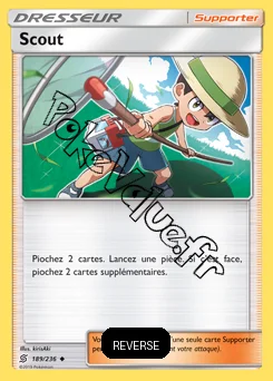 Carte Pokémon Scout Reverse n°189 de la série Harmonie des Esprits
