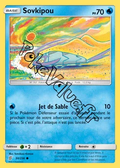 Carte Pokémon Sovkipou n°50 de la série Harmonie des Esprits
