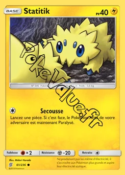Carte Pokémon Statitik n°61 de la série Harmonie des Esprits