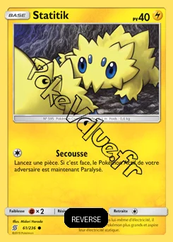 Carte Pokémon Statitik Reverse n°61 de la série Harmonie des Esprits