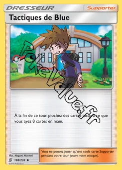 Carte Pokémon Tactiques de Blue n°188 de la série Harmonie des Esprits
