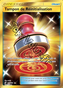Carte Pokémon Tampon de Réinitialisation n°253 de la série Harmonie des Esprits
