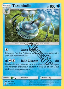 Carte Pokémon Tarenbulle n°49 de la série Harmonie des Esprits