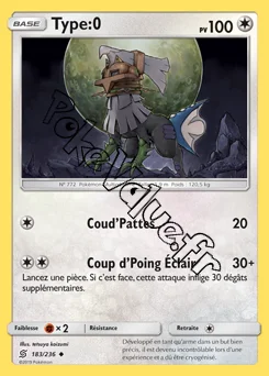 Carte Pokémon Type:0 n°183 de la série Harmonie des Esprits