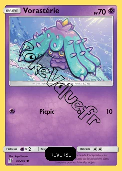 Carte Pokémon Vorastérie Reverse n°96 de la série Harmonie des Esprits