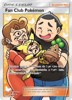 Carte Pokémon Fan Club Pokémon n°155 de la série Ultra-Prisme