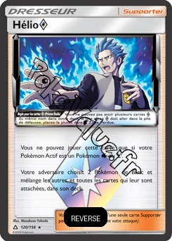Carte Pokémon Hélio Reverse n°120 de la série Ultra-Prisme