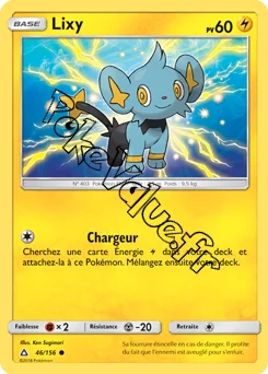 Carte Pokémon Lixy  n°46 de la série Ultra-Prisme