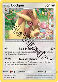 Carte Pokémon Lockpin n°107 de la série Ultra-Prisme