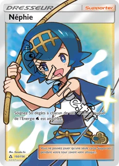 Carte Pokémon Néphie n°150 de la série Ultra-Prisme