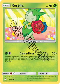 Carte Pokémon Rosélia n°4 de la série Ultra-Prisme