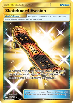 Carte Pokémon Skateboard Évasion n°167 de la série Ultra-Prisme