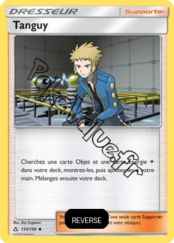 Carte Pokémon Tanguy Reverse n°135 de la série Ultra-Prisme