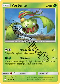 Carte Pokémon Vortente n°12 de la série Ultra-Prisme