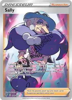 Carte Pokémon Sally n°184 de la série Voltage Éclatant