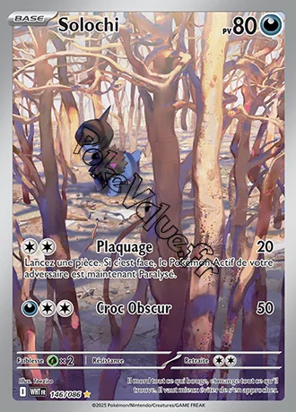 Carte Pokémon Solochi  n°146 de la série Flamme Blanche